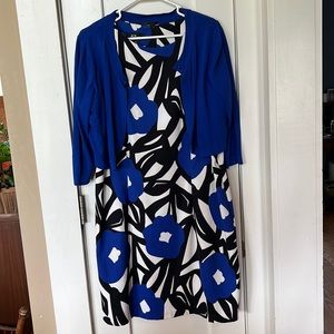 AGB dress with sweater